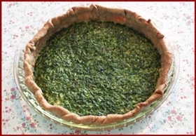 Tarte aux algues