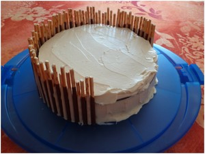 Déco gâteau à la carotte