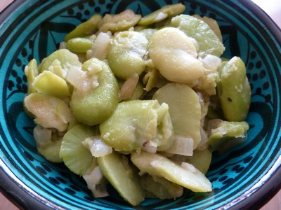 Salade de fèves à la marocaine