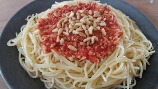 Sauce bolognaise végétale