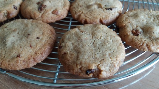 Cookies aux figues et à la noisette