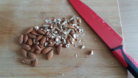 Amandes concassées