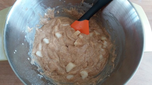 Gâteau poires amandes pâte