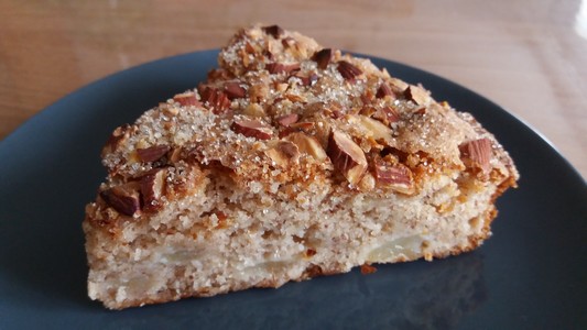 Gâteau poires amandes