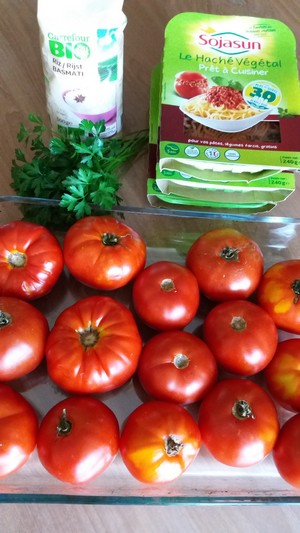 Tomates farcies ingrédients