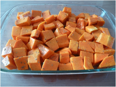 Butternut en cubes