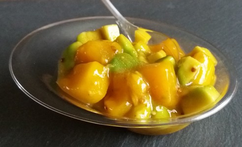 Salade avocat mangue