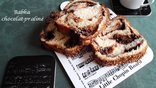 Babka chocolat praliné