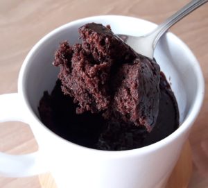 Mug cake au chocolat